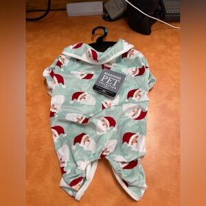Berkshire Santa Dog Pajamas - Red and White